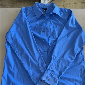 George Classic Blue Dress Shirt